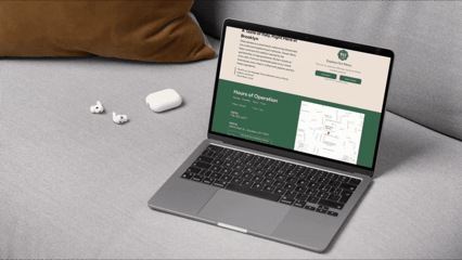 Website design examples