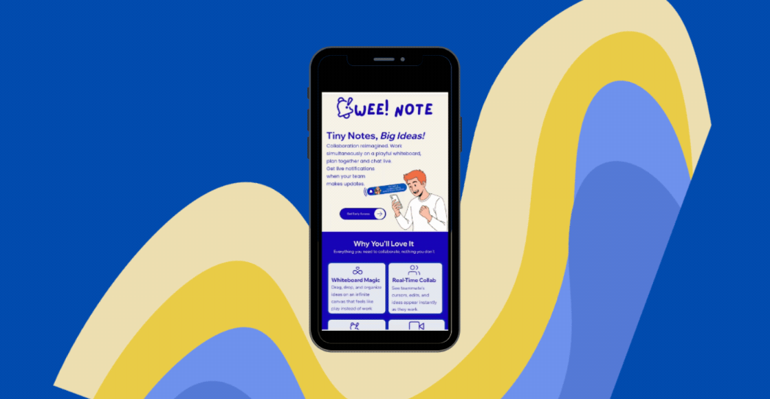 WeeNote app and website